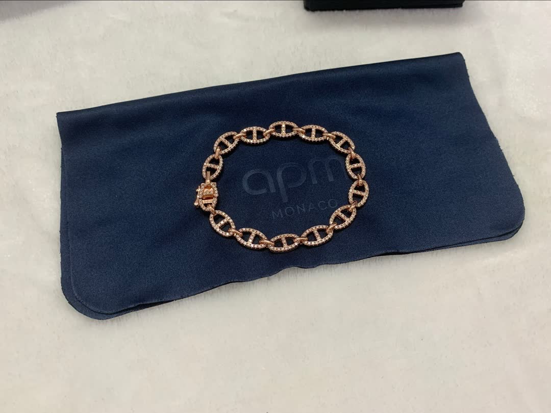 APM Monaco CC Logo Bracelet